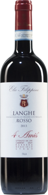 Image of Elio Filippino 4 Amis Langhe DOC - 75cl - Piemont, Italien bei Flaschenpost.ch