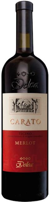 Image of Angelo Delea Merlot Ticino DOC Carato - 75cl - Tessin, Schweiz bei Flaschenpost.ch