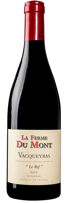 Image of Domaine de la Ferme du Mont Benault Le Rif Vacqueyras Rouge AOP - 75cl - Côtes du Rhône, Frankreich bei Flaschenpost.ch