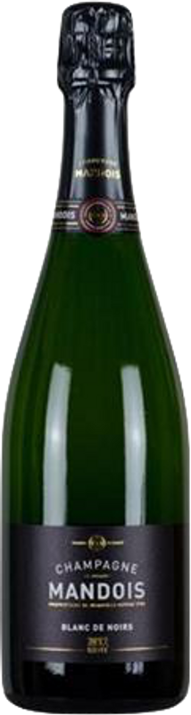 Flasche Champagne Mandois Blanc de Noirs Brut von Mandois