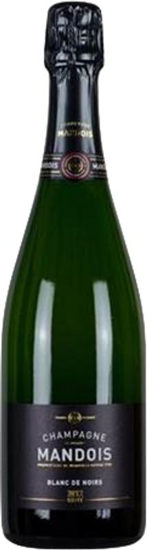 Bouteille de Champagne Mandois Blanc de Noirs Brut de Mandois