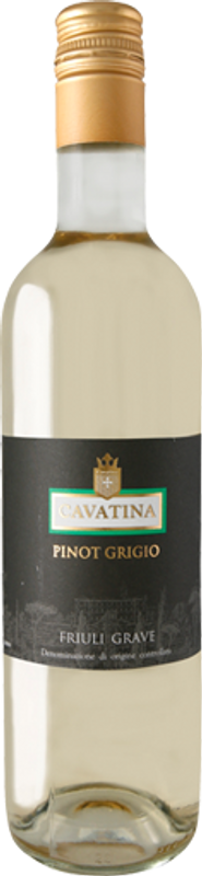 Bottle of Pinot Grigio Friuli Grave DOC Cavatina from Cantina Gadoro