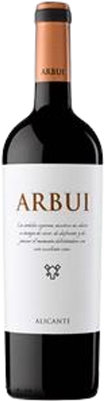 Flasche Arbui Monastrell Vinos Alicante DO von Cezar Viñedos y Bodegas