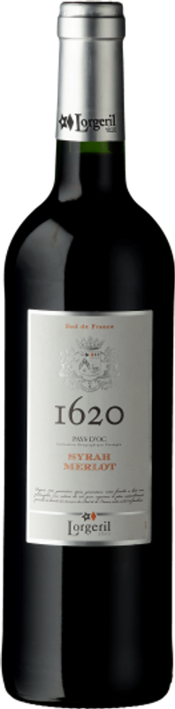 Bottle of Vin de Pays 1620 Syrah Merlot from Domaine de Lorgeril