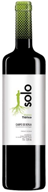 Flasche Solo Tiolico Blanco DO von Bodegas Aragonesas