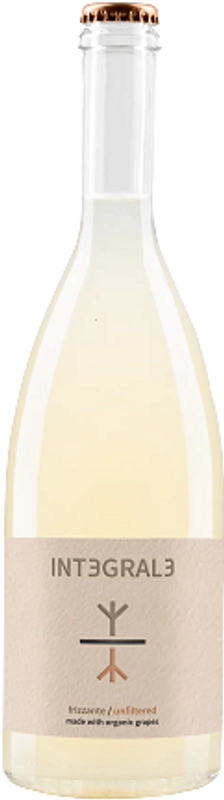 Bottiglia di Bianco Frizzante unfiltered di Integrale