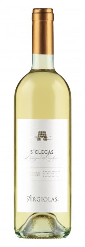 Flasche "S'Elegas" Nuragus di Cagliari DOC von Argiolas