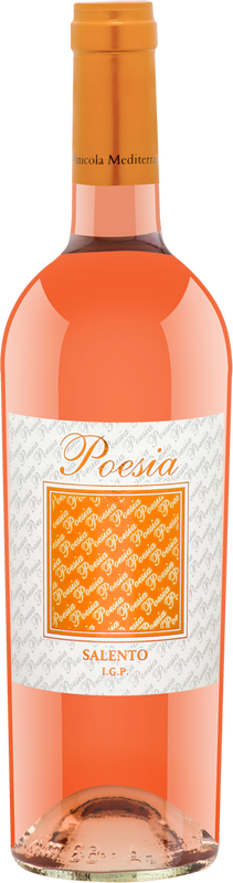 Bottle of POESIA Rosato IGP from Vinicola Mediterranea
