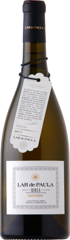 Bottiglia di Blanco Reserva Limitada di Lar de Paula