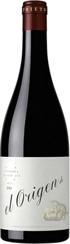 Bottiglia di El Origen de Prieto Pariente di Bodegas Prieto Pariente