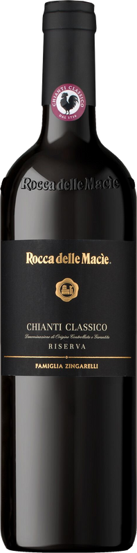 Flasche Chianti Classico DOCG Riserva della Famiglia Black Label von Rocca delle Macìe
