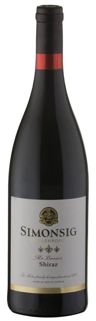 Image of Simonsig Estate Simonsig Mr. Borio's Shiraz WO Stellenbosch - 75cl - Coastal Region, Südafrika bei Flaschenpost.ch