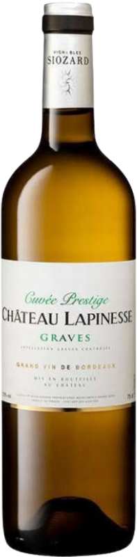 Bouteille de Graves Prestige Blanc AOC Bordeaux de David & Laurent Siozard