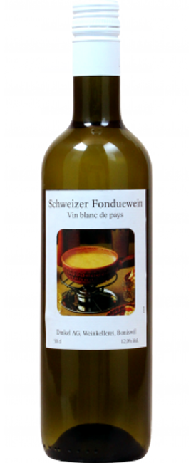 Image of Dinkel Schweizer Fonduewein vin blanc de Pays - 100cl, Schweiz bei Flaschenpost.ch