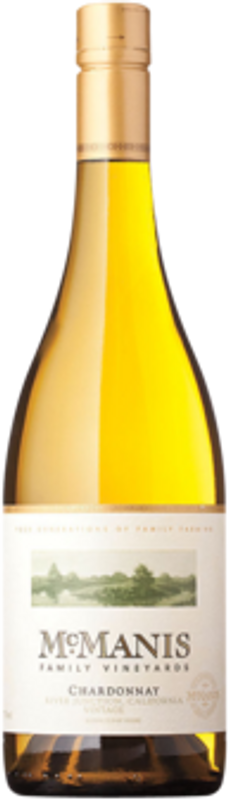 Bottle of Chardonnay River Junction from McManis Family Vineyards