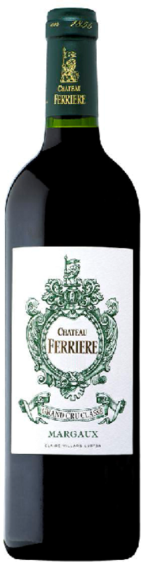 Bottle of Chateau Ferriere 3e Cru Classe Margaux from Château Ferrière