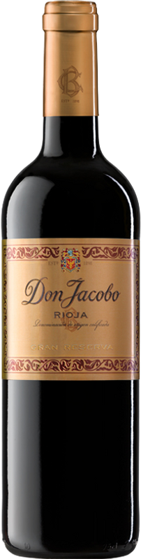 Bottiglia di Don Jacobo Rioja Gran Reserva DOCa di Bodegas Corral