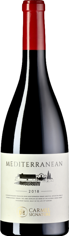 Bottle of Carmel Mediterranean from Carmel Winery