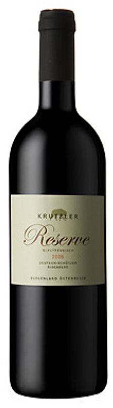 Bouteille de Blaufrankisch Reserve de Reinhold Krutzler