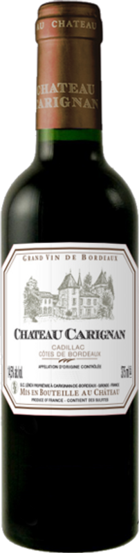 Bottle of Château Carignan Premières Côtes de Bordeaux AC from Château Carignan