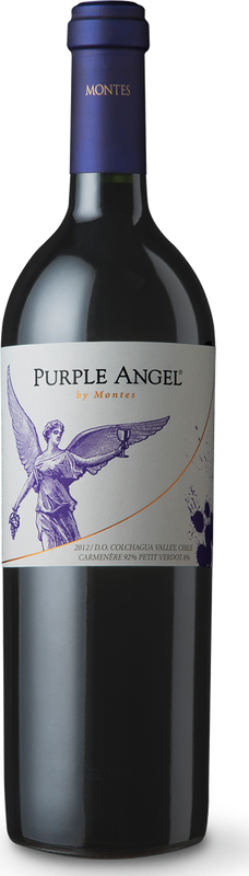 Bouteille de Montes Purple Angel Colchagua DO de Bodegas Montes