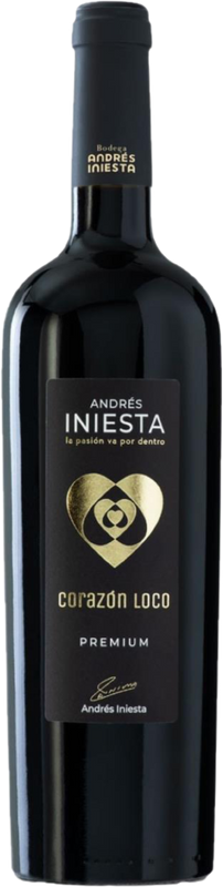 Bottle of Corazon Loco Premium Manchuela DO from Bodegas Iniesta