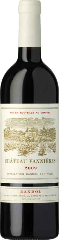 Bottle of Château Vannières Rouge Bandol AOC from Colette Boisseaux