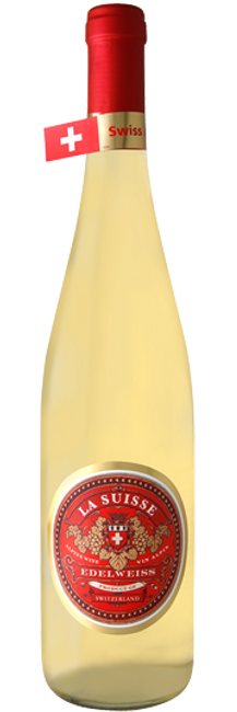 Image of Cave de Jolimont La Suisse Edelweiss Swiss Alpine wine - 75cl, Schweiz bei Flaschenpost.ch