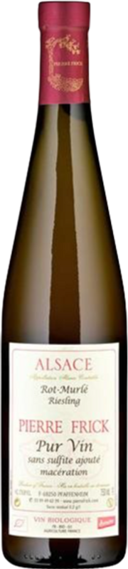 Bottle of Riesling Macération Sans Soufre Rot Murlé AOC Bio from Pierre Frick