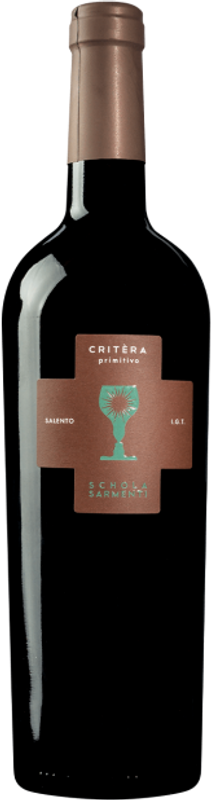 Bouteille de Critèra Primitivo Salento IGT de Schola Sarmenti