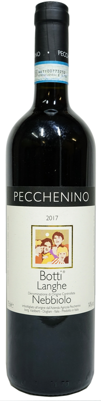 Bottle of Botti Nebbiolo Langhe DOC from Pecchenino