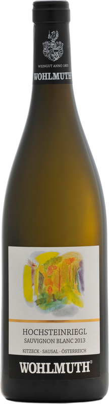 Bottiglia di Sauvignon Blanc Hochsteinriegl di Weingut Wohlmuth