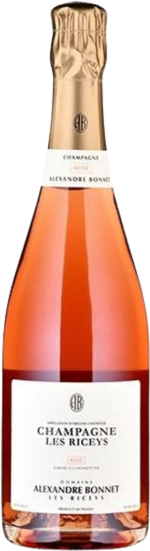 Bouteille de Champagne Extra-Brut Rosé AOC de Alexandre Bonnet