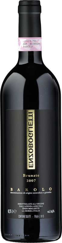 Bottle of Barolo Brunate DOCG from Boglietti Enzo
