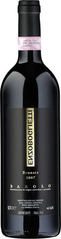 Bouteille de Barolo Brunate DOCG de Boglietti Enzo