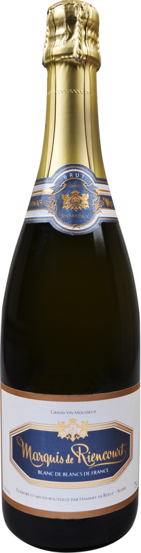 Bottiglia di Marquis de Riencourt Blanc Brut Mousseux Blanc de Blancs de France di Hammel SA
