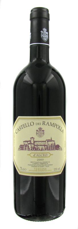 Bouteille de Vigna d'Alceo IGT de Castello dei Rampolla