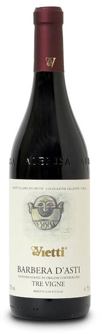 Image of Cantina Vietti Barbera d'Asti Tre Vigne - 75cl - Piemont, Italien bei Flaschenpost.ch
