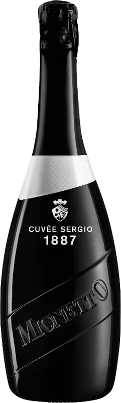 Bottiglia di Cuvée Sergio 1887 di Mionetto