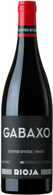 Bottle of Gabaxo DOCa from Olivier Rivière Vinos