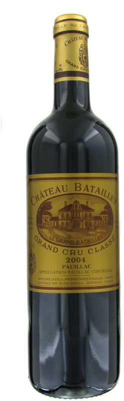 Bouteille de Chateau Batailley 5e Cru Classe Pauillac AOC de Château Batailley