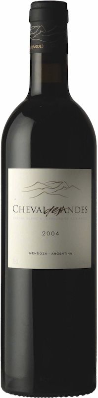 Bottle of Cheval des Andes from Terrazas de los Andes / Château Cheval Blanc