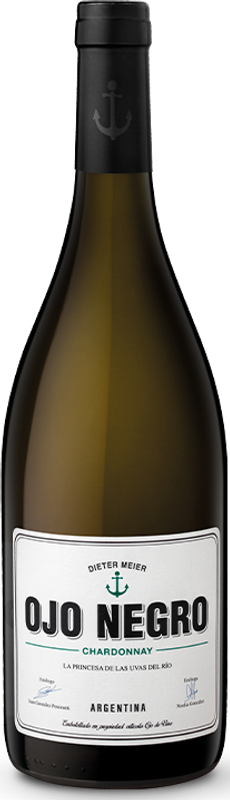 Flasche Ojo Negro Chardonnay von Ojo de Vino/Agua / Dieter Meier