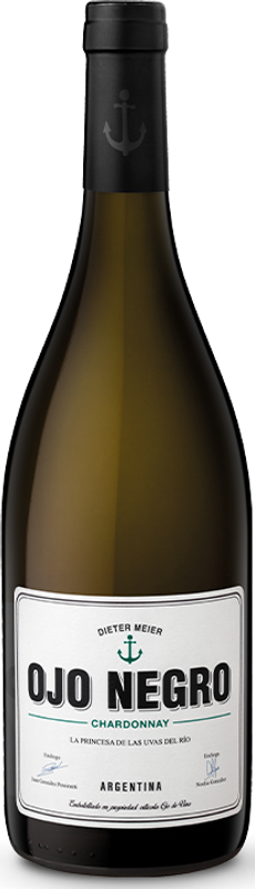 Bottle of Ojo Negro Chardonnay from Ojo de Vino/Agua / Dieter Meier