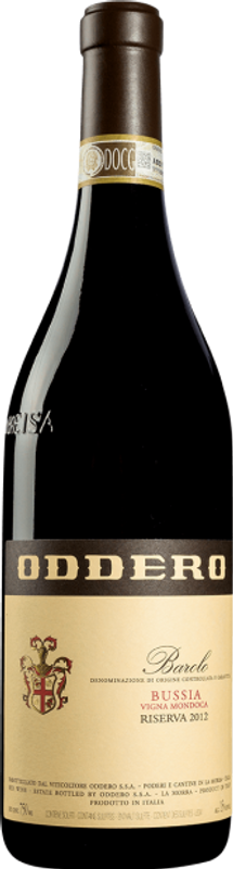 Flasche Barolo Bussia Riserva DOCG von Oddero