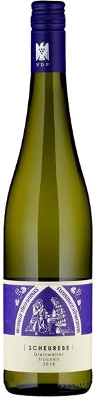 Bottle of Scheurebe Gleisweiler trocken from Theo Minges
