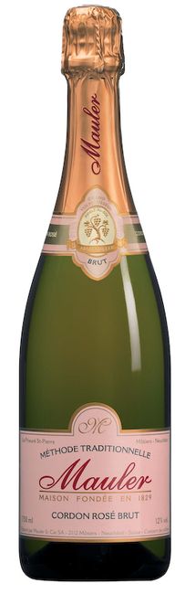 Image of Mauler Cordon Rosé Brut - 37.5cl - Neuenburg, Schweiz bei Flaschenpost.ch