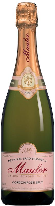 Image of Mauler Cordon Rosé Brut - 75cl - Neuenburg, Schweiz