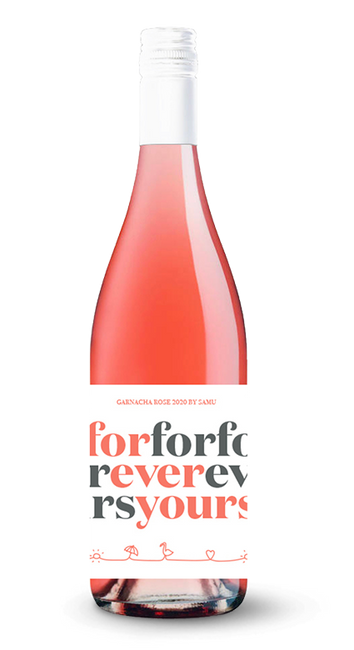 Image of Bodegas Nekeas Forever Yours Rosé by Samu Haber - 75cl - Oberer Ebro, Spanien bei Flaschenpost.ch