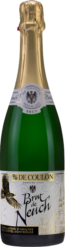 Bottle of Brut de Neuch' from Buess Weinbau